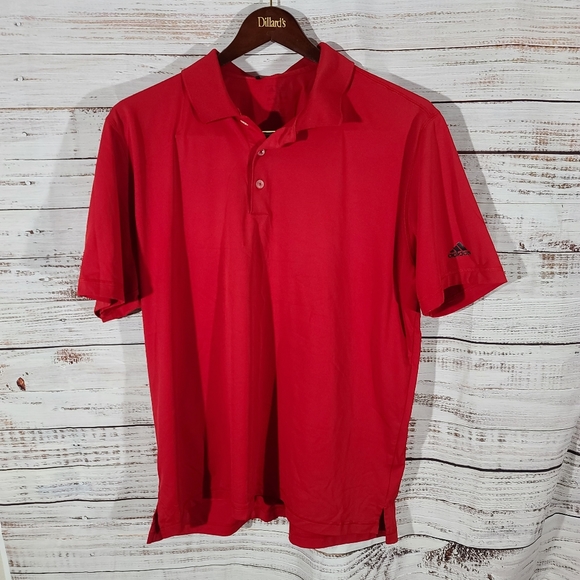 adidas Other - Adidas Pure Motion Golf Red Short Sleeve Polo Shirt in Size XL